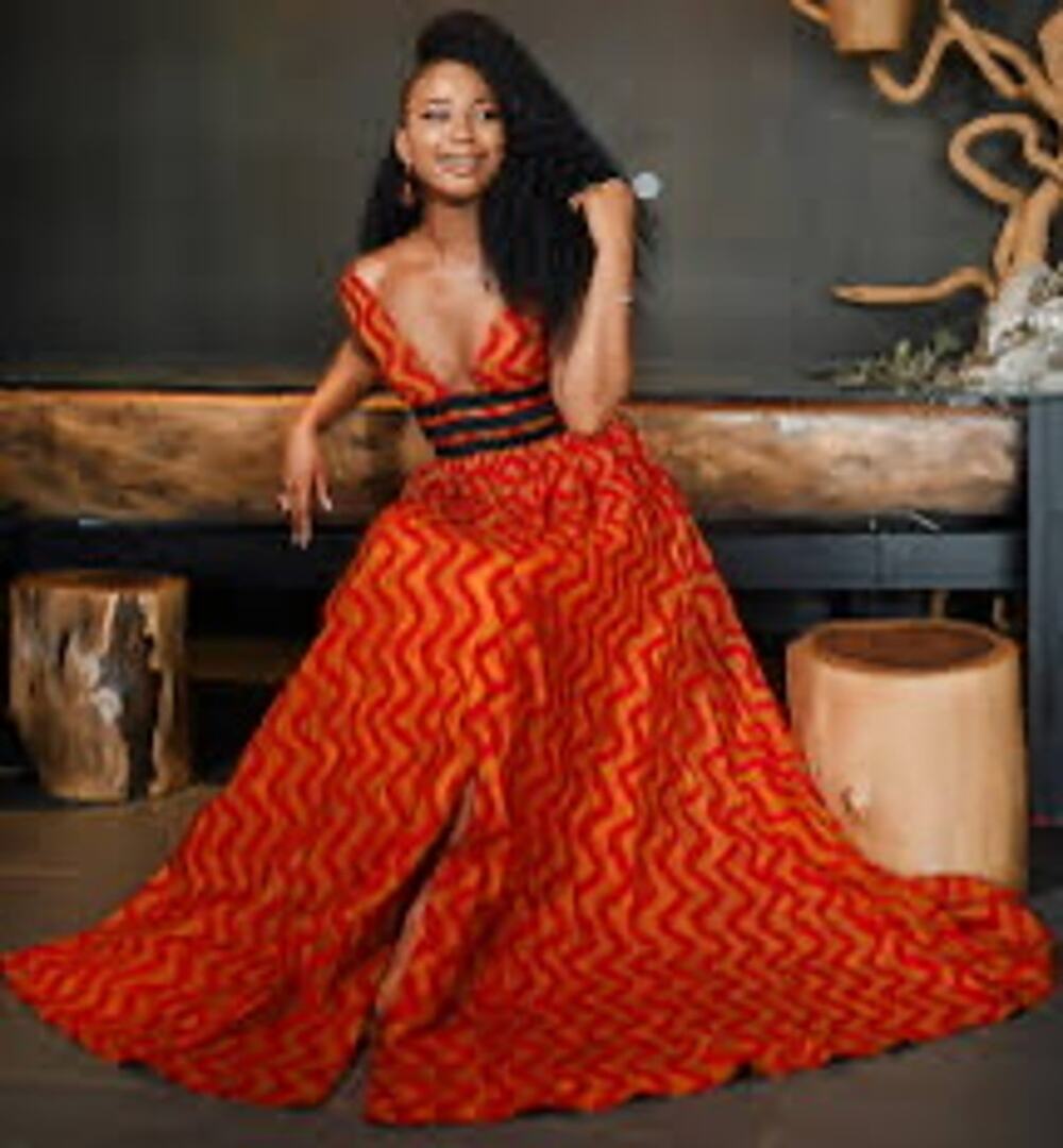 African Print Deka Dress